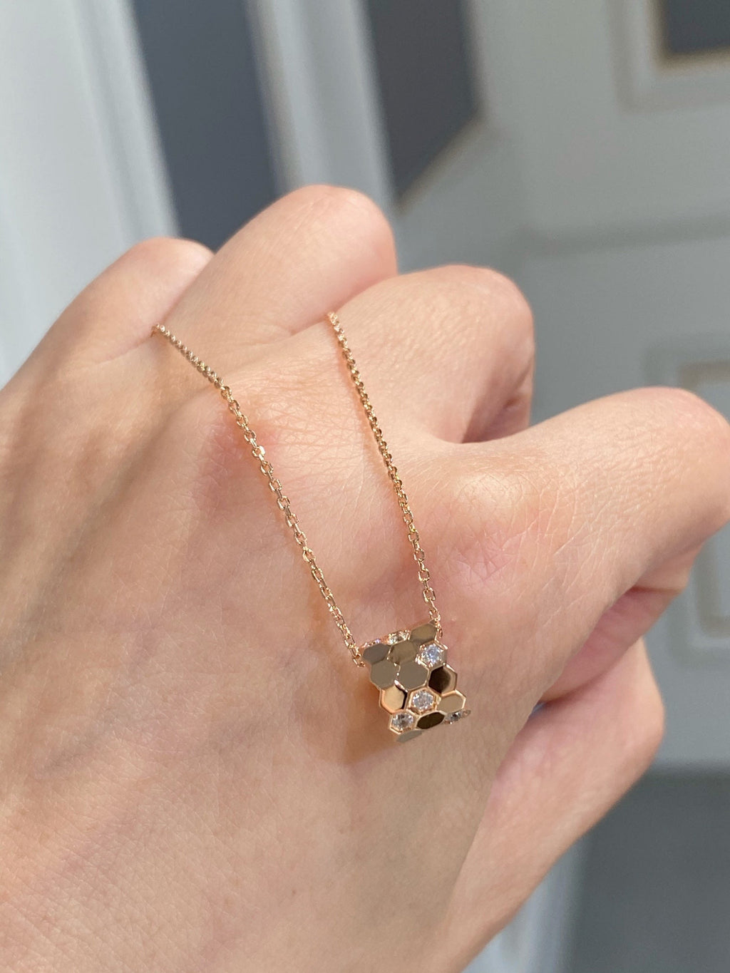 Chaumet Bee Love Cubic Zirconia Necklace