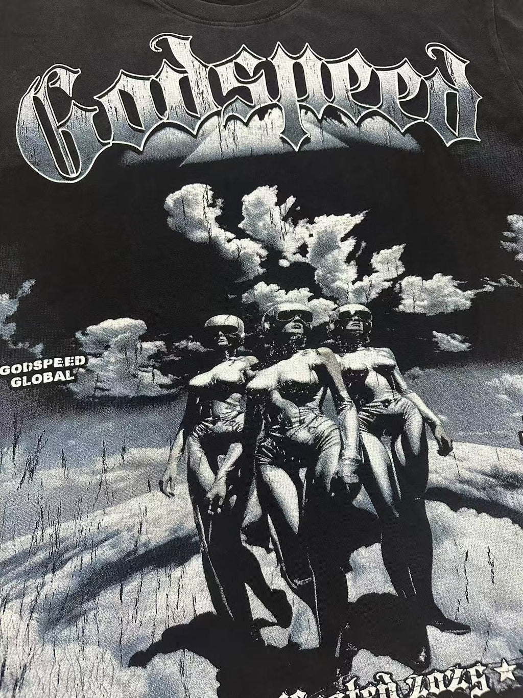 Godspeed Our Future Our Youth Graphic T-Shirt — detail