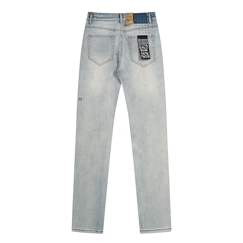 Ksubi Royalty Heroism Light Blue Skinny Jeans — back