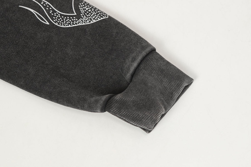 Godspeed Never End War Graphic Hoodie — detail