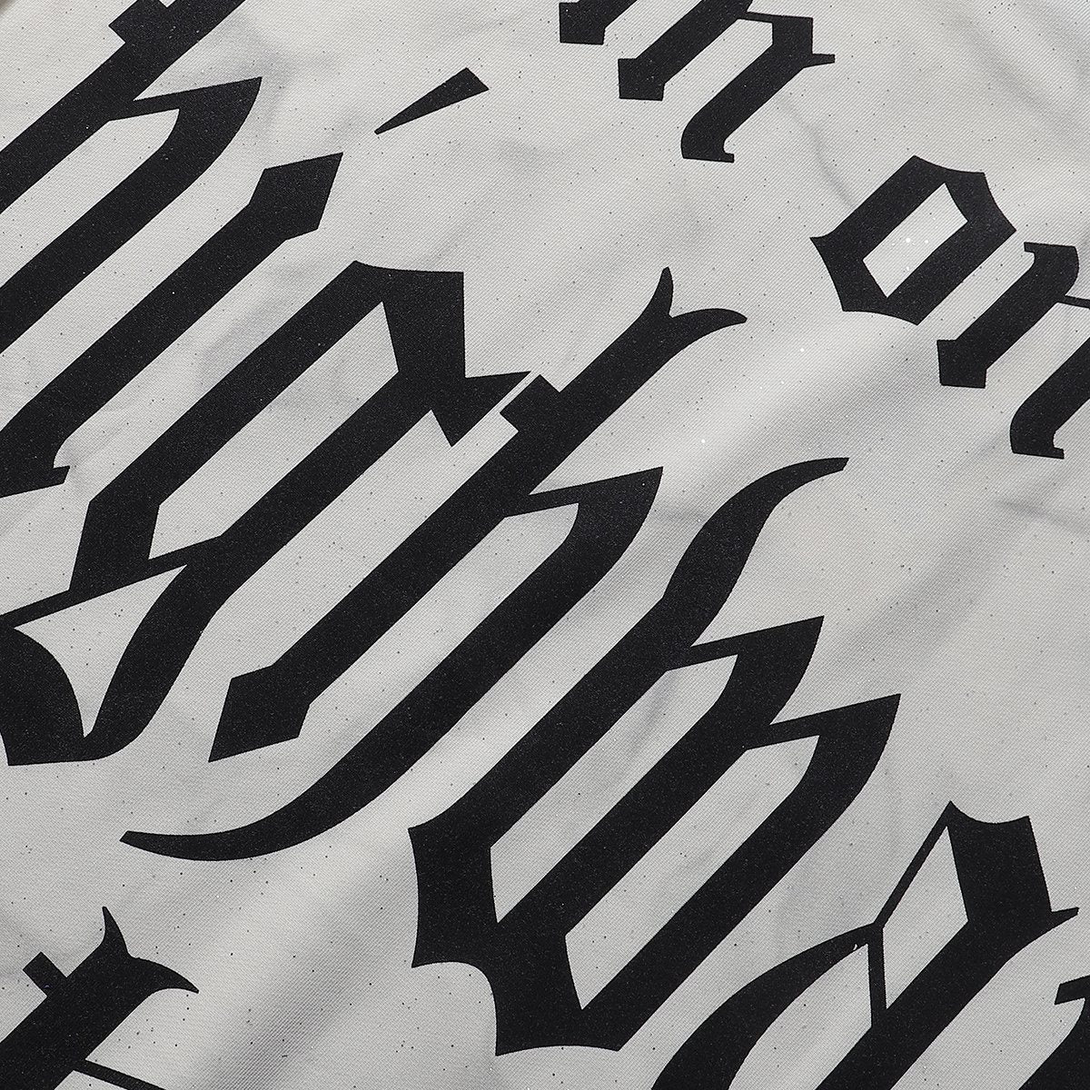 BKYS Revival Rhinestone Skeleton Car Cropped T-Shirt — detail