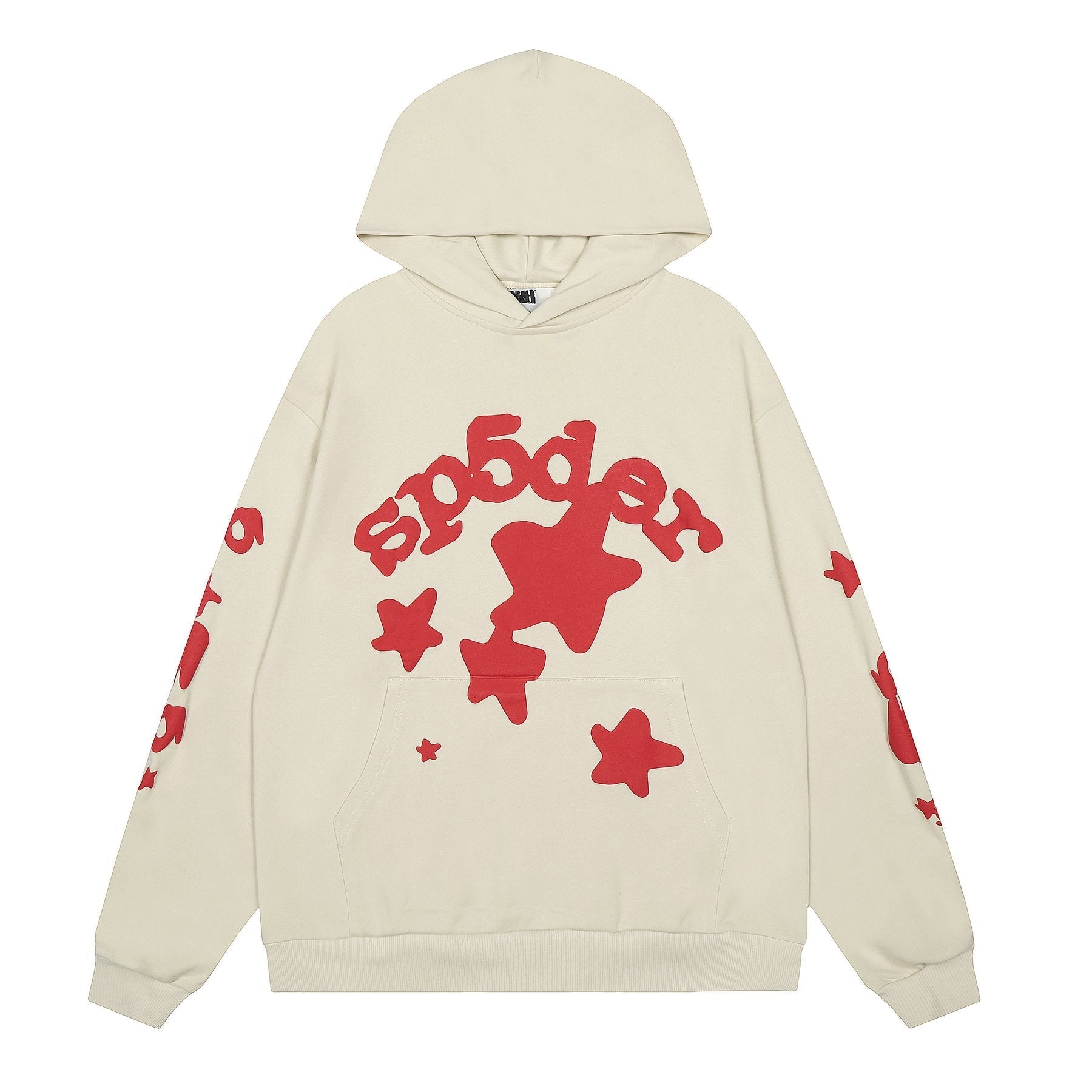 Sp5der Graphic Hoodie & Jogger Matching Set — front