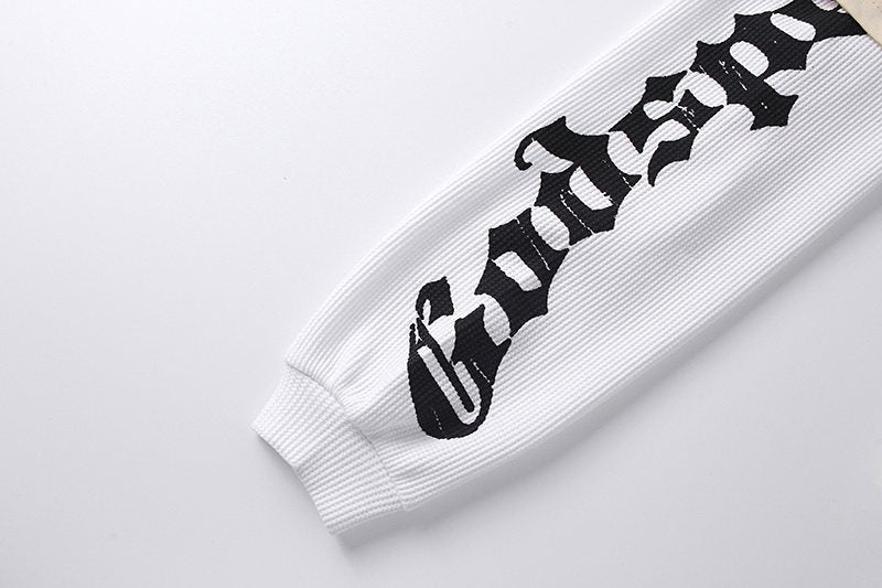 Godspeed Out of Many, One Layered-Look Long-Sleeve T-Shirt — detail