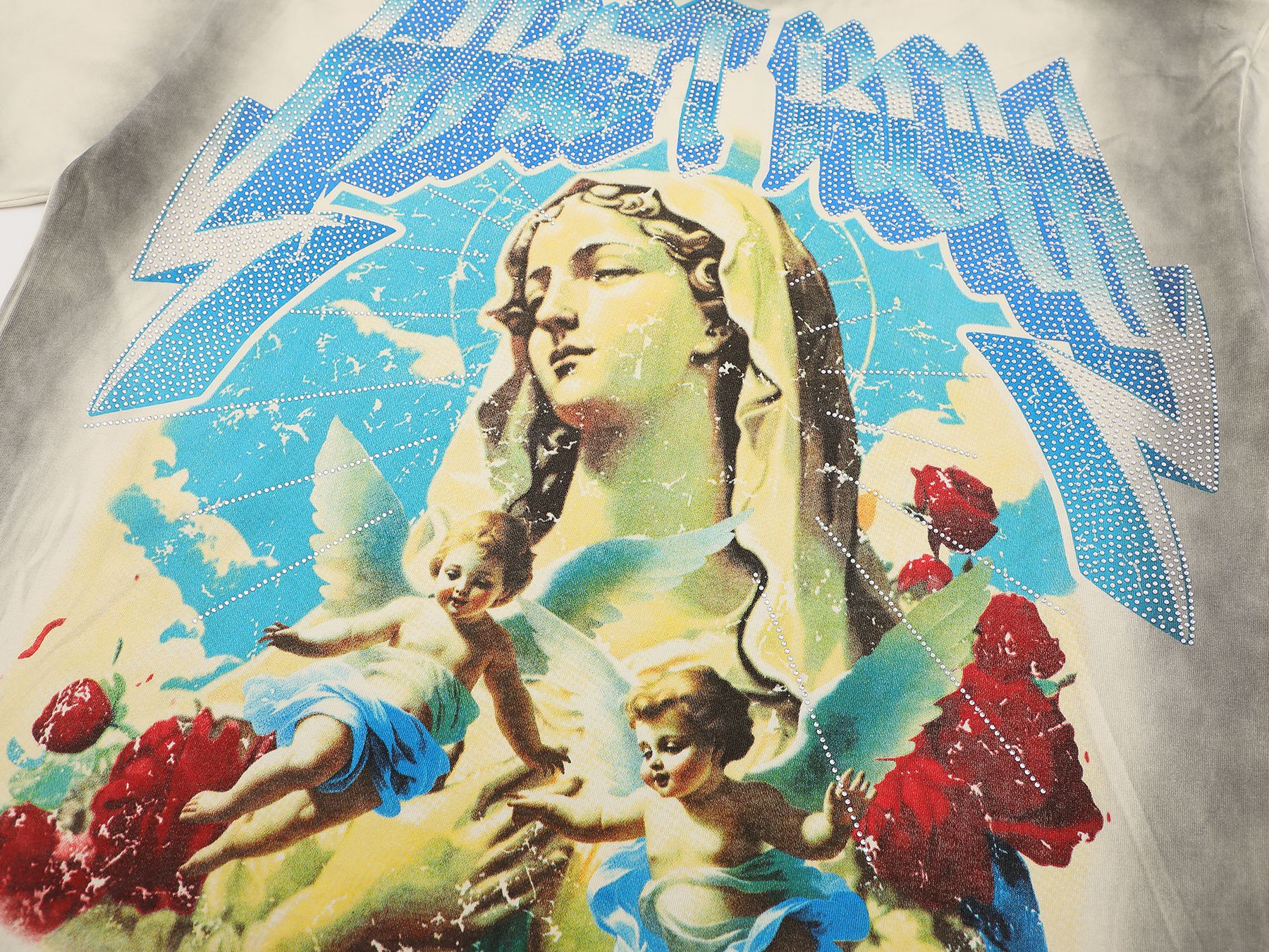 FIRST ROW A Sacred Vow Angel Graphic T-Shirt — detail