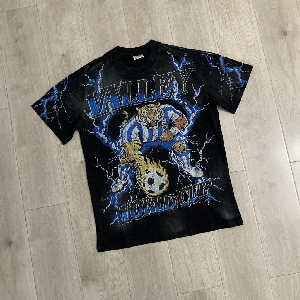 VALE USA World Cup Tiger Soccer Graphic T-Shirt — front