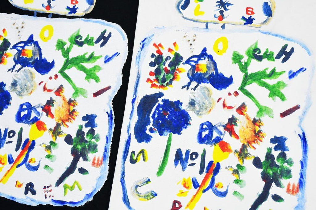 Supreme Paint Graphic Short-Sleeve T-Shirt — detail