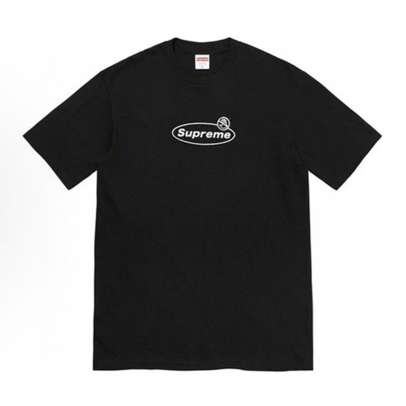 Supreme Warning Graphic Short-Sleeve T-Shirt — hero