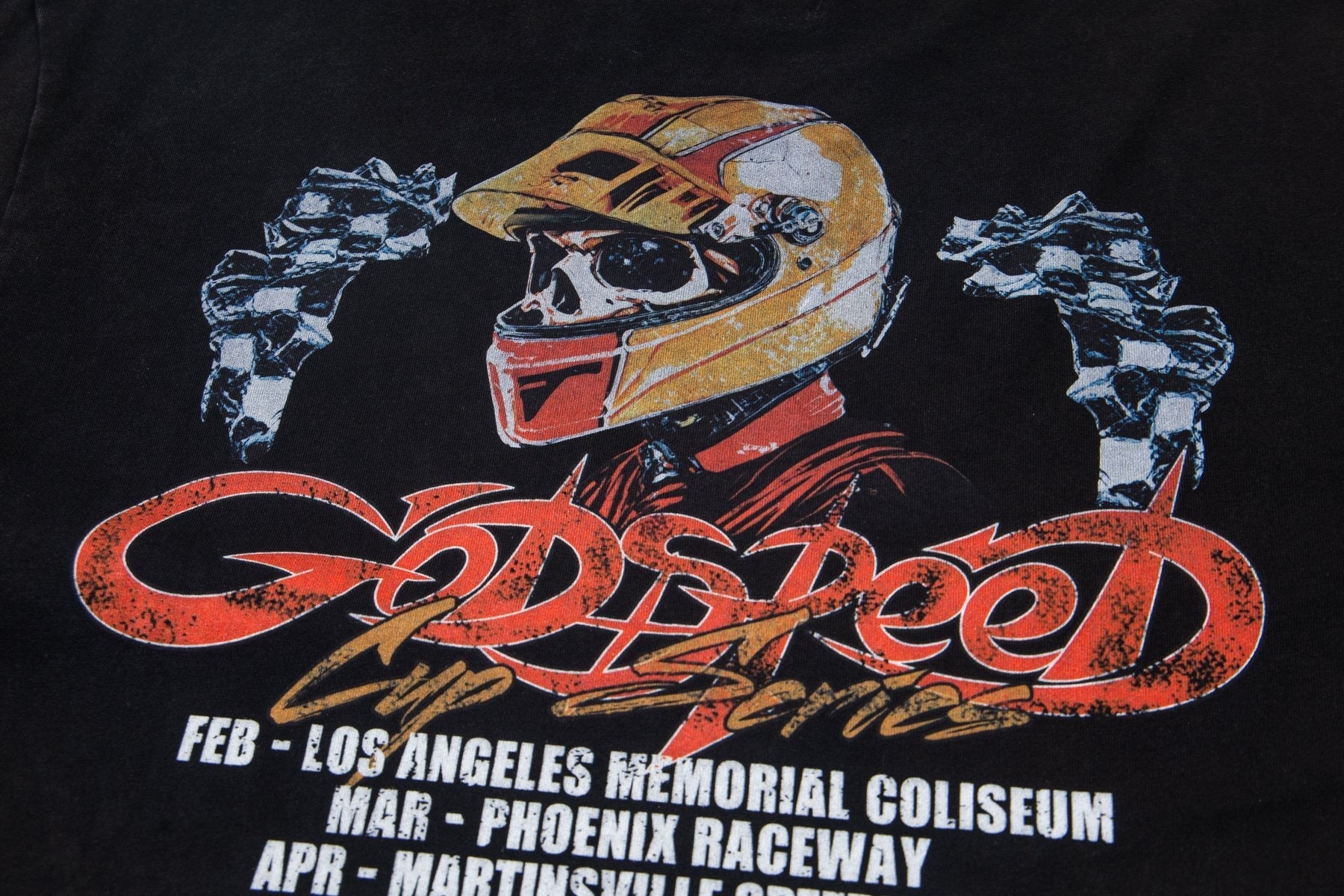 Godspeed Fast Series Racing Graphic T-Shirt — detail