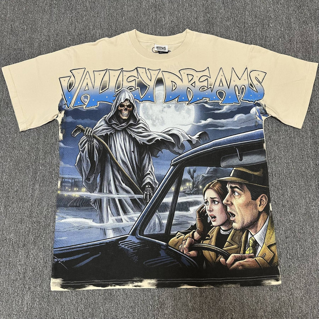 VALE USA Valley Dreams Rhinestone Graphic T-Shirt — hero