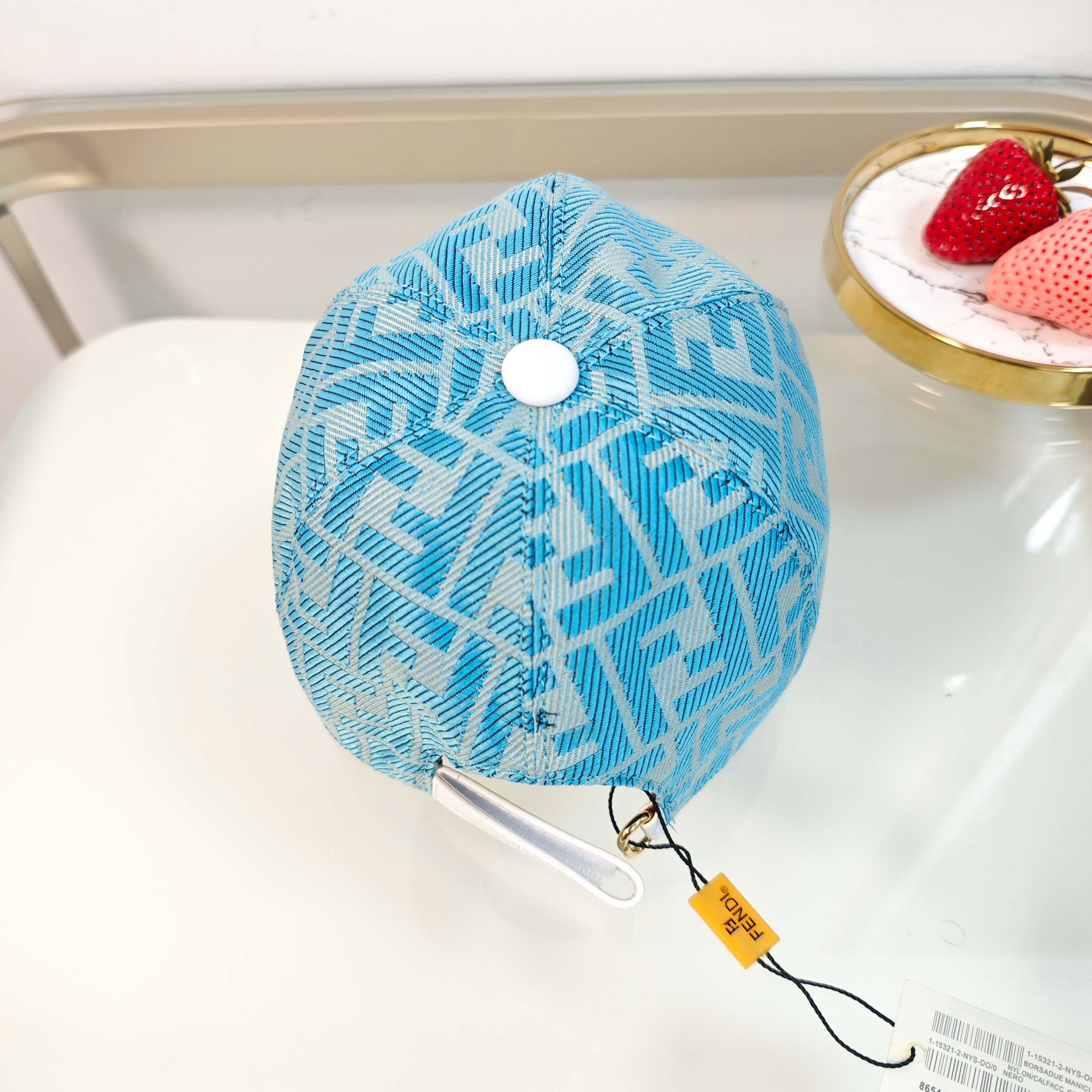 Fendi Embroidered Baseball Cap